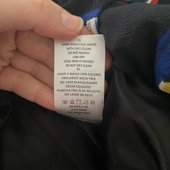 Tropical Print Off-the-Shoulder Dress - Picture 5 of 6